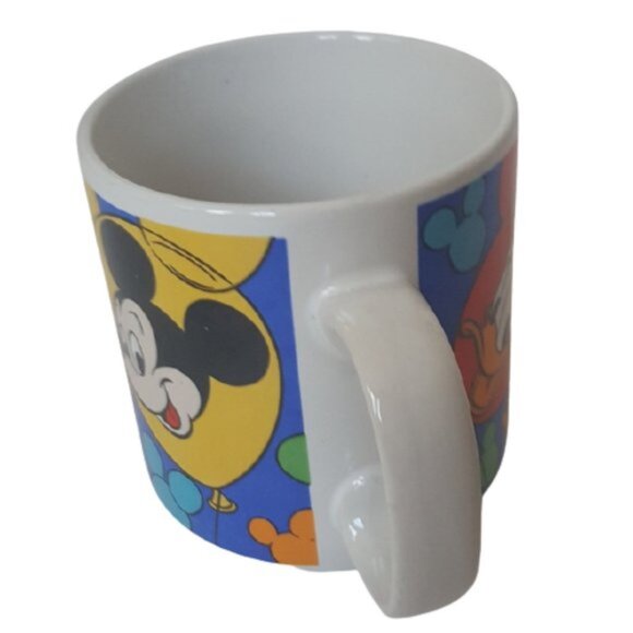 Vintage 70s Disney Mickey, Mini, Goofy Pluto mug cup - Picture 5 of 9